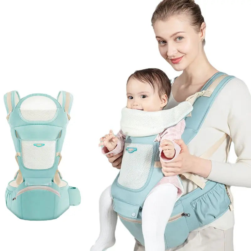 Multi-Functional Baby Carrier and Waist Stool