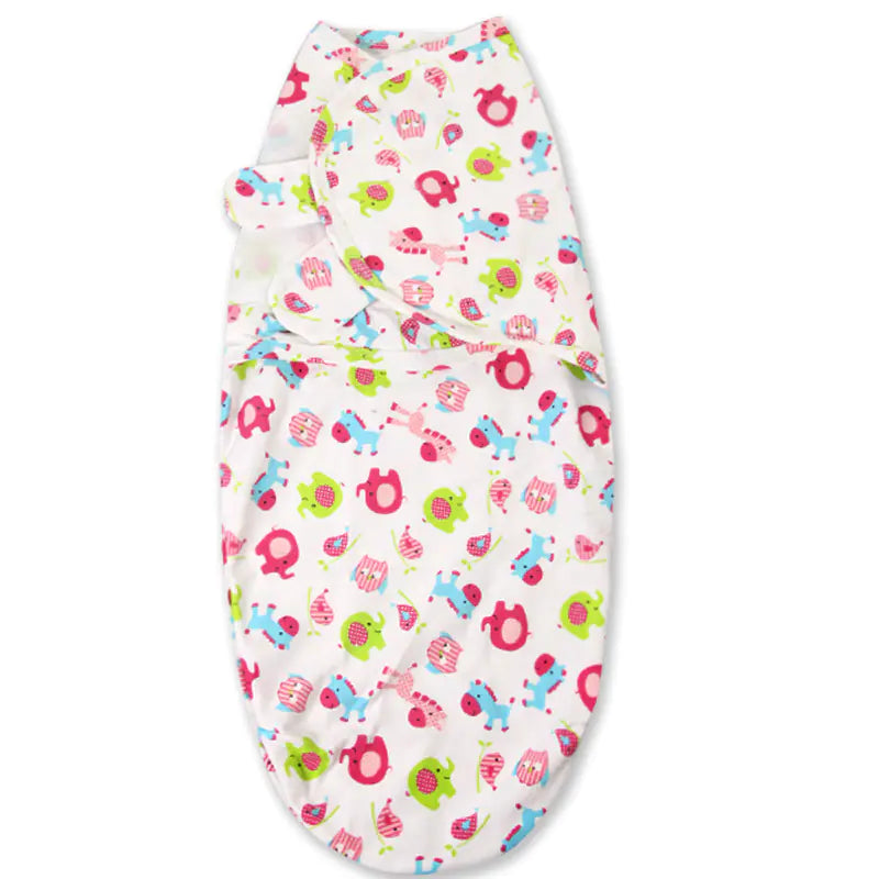 100% Cotton Baby Swaddle Wrap Blanket for Infants