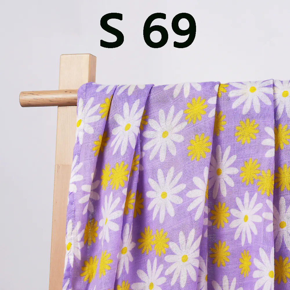 Cotton Gauze Swaddle Wrap for Newborn Baby Blanket