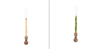 Soothing Beech Wood Pacifier Clip for Babies